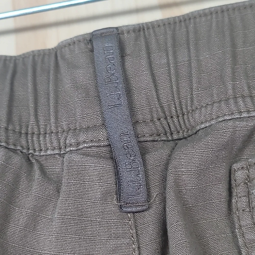 LL Bean Pants Mens M (34) Brown Explorer Ripstop Jogger Casual Outdoor Preppy - Picture 10 of 16